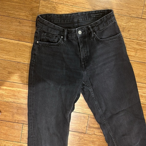 All Saints Ava Straight Leg Jeans - Picture 7 of 9